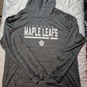 Toronto Maple Leafs Charcoal Hoodie